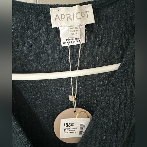 Apricot Green Midi Dress - Picture 6 of 6